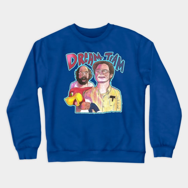 Dream Team Crewneck Sweatshirt by Popoffthepage